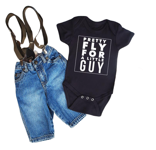 Pretty Fly for a Little Guy Infant One-Piece - Bella Lia Boutique