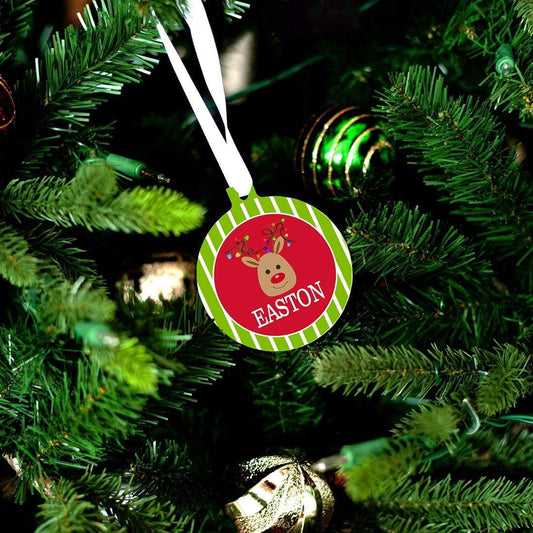 Kids' Reindeer Ornament - Bella Lia Boutique