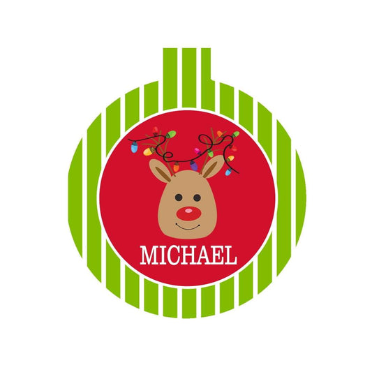 Kids' Reindeer Ornament - Bella Lia Boutique