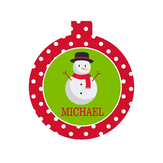 Kids' Snowman Ornament - Bella Lia Boutique