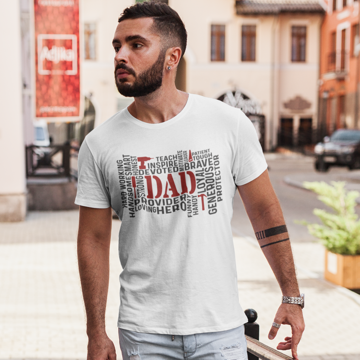 Dad Life Men's Graphic Tee - Bella Lia Boutique