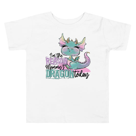 Reason Why Mommy's Dragon Toddler Graphic Tee - Bella Lia Boutique