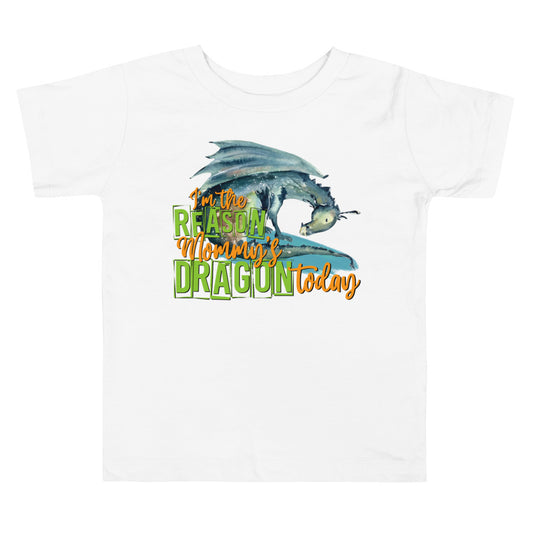 Reason Why Mommy's Dragon Toddler Graphic Tee - Bella Lia Boutique