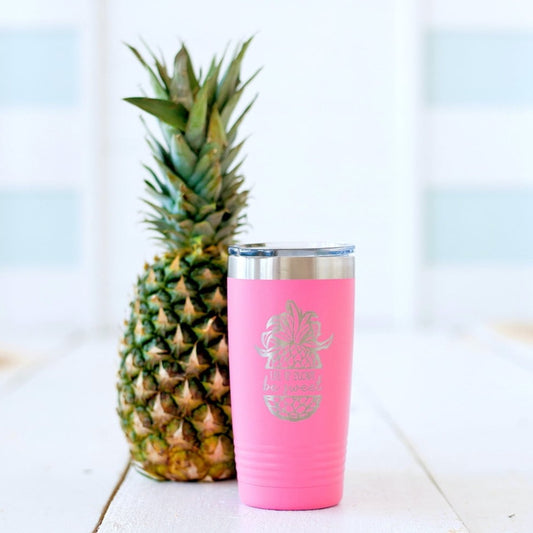 Life is Short Be Sweet Pink 20oz Insulated Tumbler - Bella Lia Boutique
