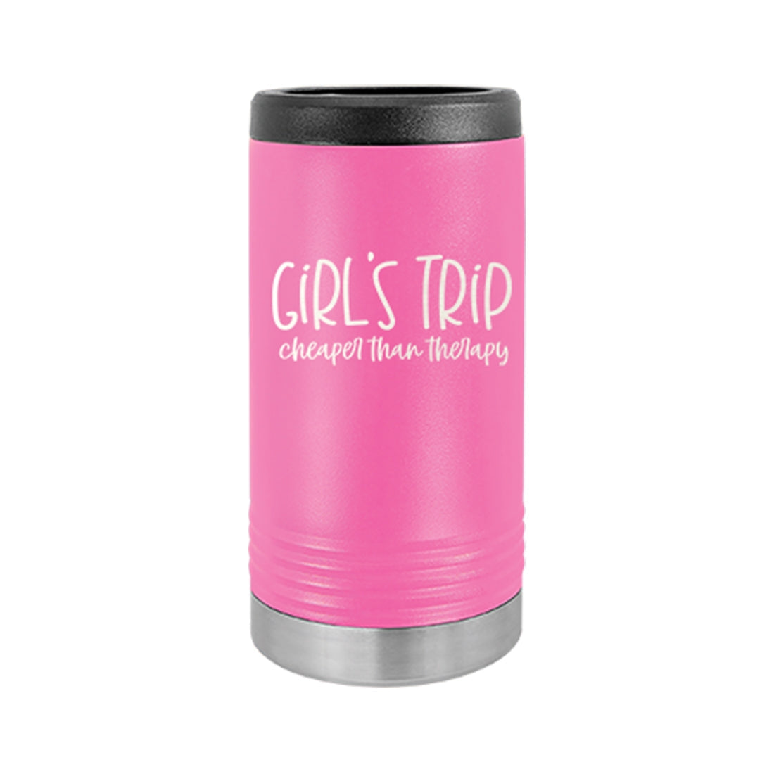 Girls Trip Pink Slim Can Beverage Holder - Bella Lia Boutique
